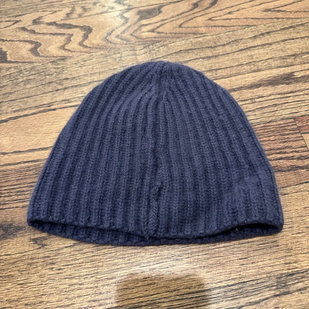 Lori Piana Ribbed Beanie - Picture 2 of 3
